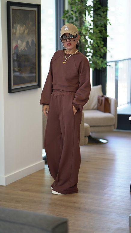 PDF Pattern: Raglan Sweatshirt& Pintuck Sweatpants (No Sew Along Included)