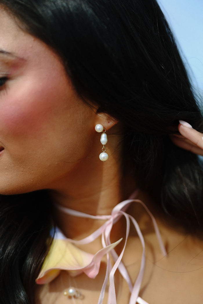 Pearl Drop Earrings