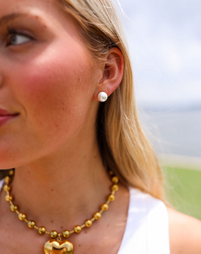 Pearl Stud Earring