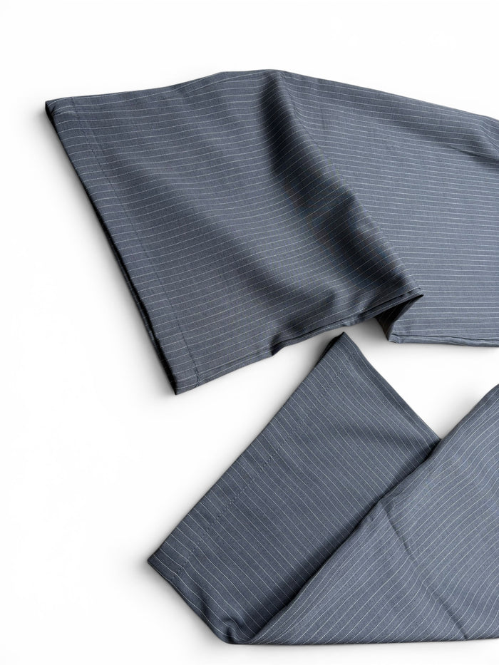 Pinstripe Wide Leg Pants