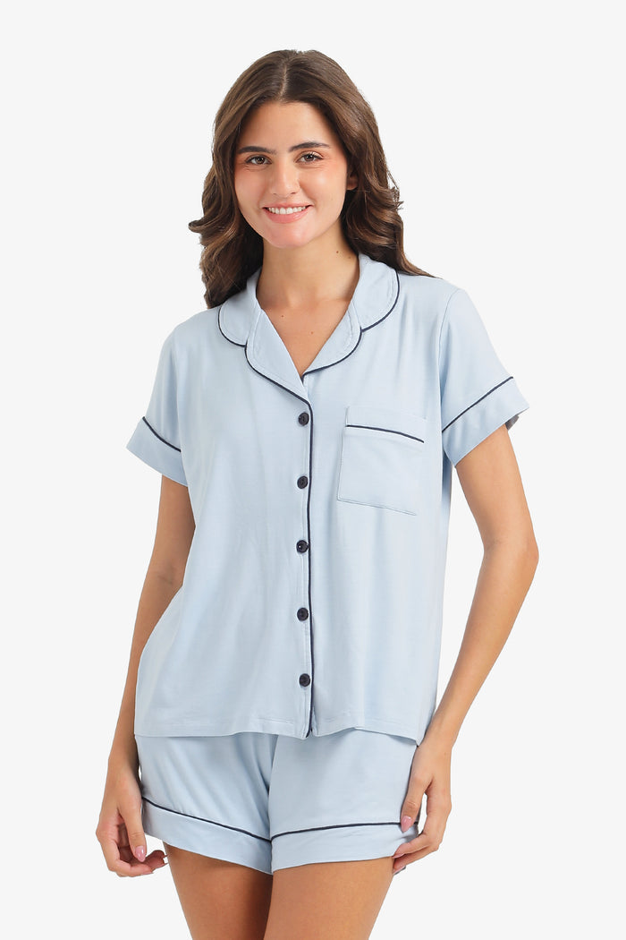 Pastel Light Blue / XS / Viscose