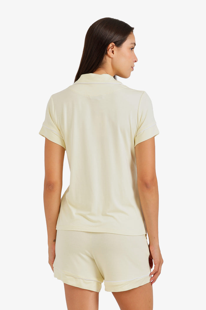 Piped Short Pyjama Set