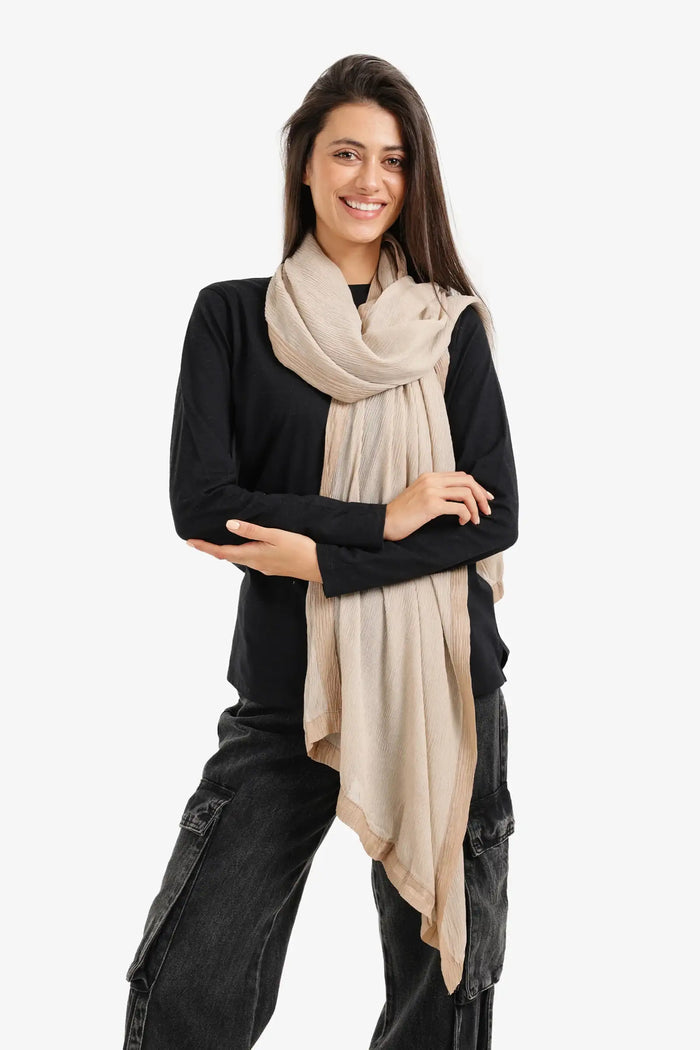 Beige / OS / Satin