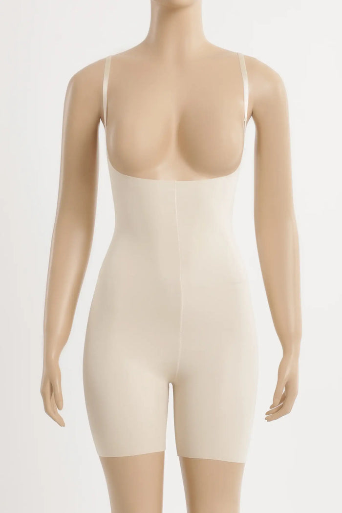 Plain Braless Bodysuit