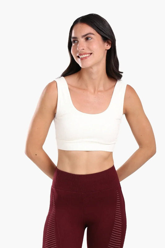 Plunge Neck Soft Bra
