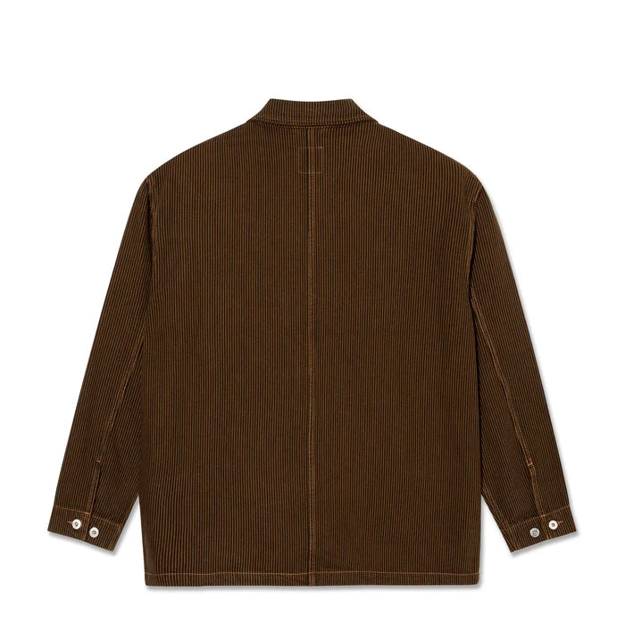 Polar - Ezra Jacket Hickory Stripe (Rust) *SALE