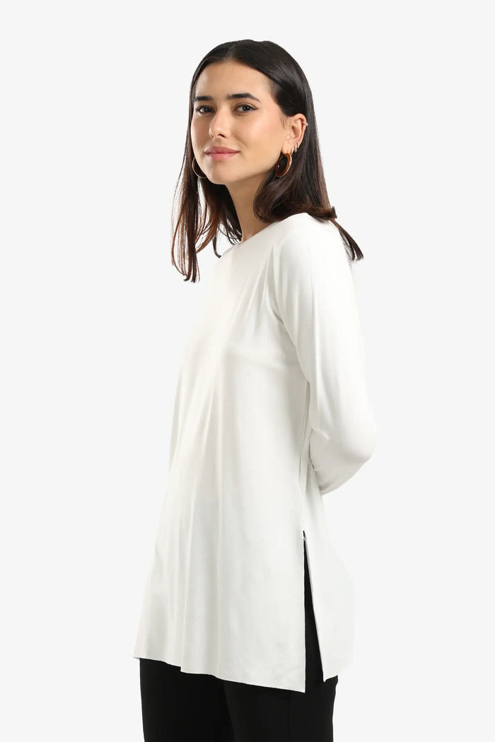 Poplin Long Sleeves Top