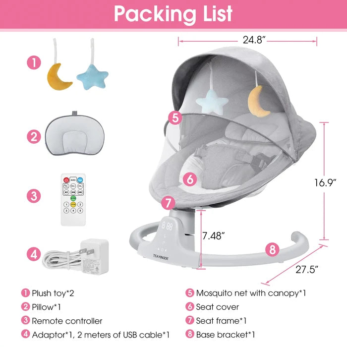 Portable Baby Swing Chair