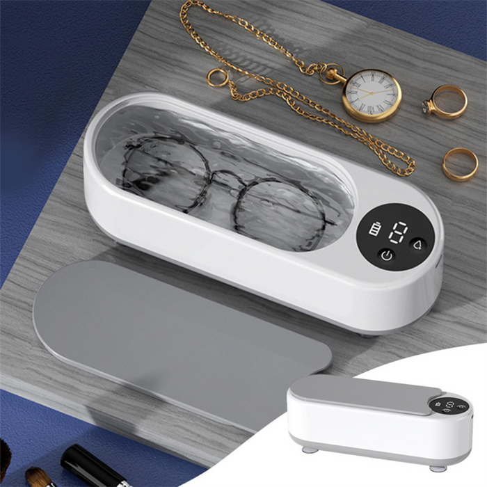 Portable Ultrasonic Cleaner Jewelry Glasses Cleaning Machine