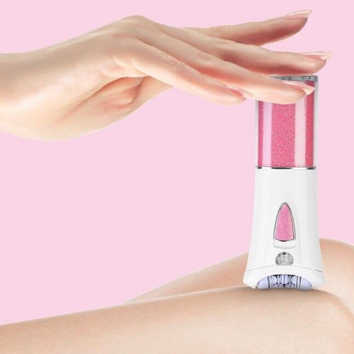 Portable Women's Smooth Glide Body Facial Hair Remover Epilator