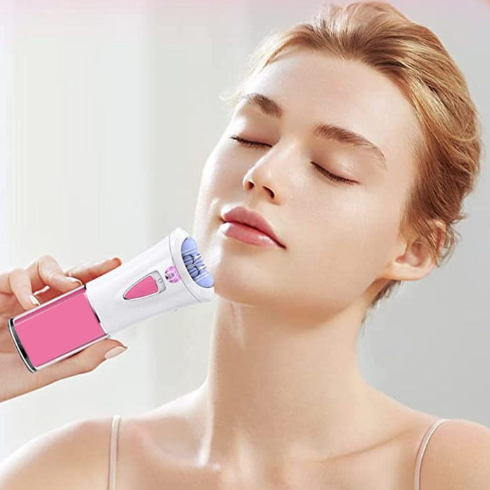 Portable Women's Smooth Glide Body Facial Hair Remover Epilator