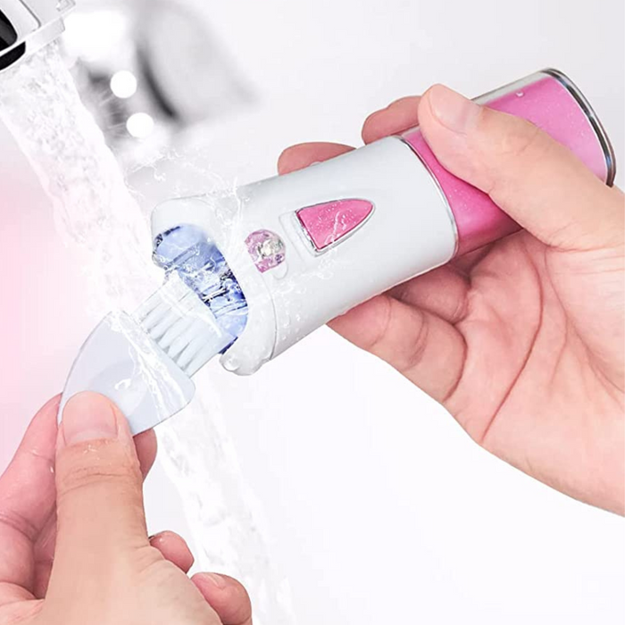 Portable Women's Smooth Glide Body Facial Hair Remover Epilator