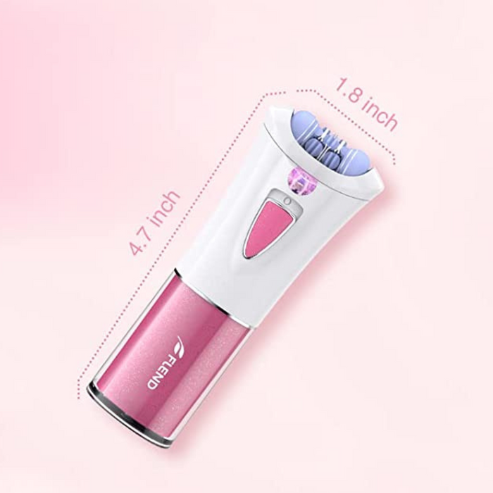 Portable Women's Smooth Glide Body Facial Hair Remover Epilator