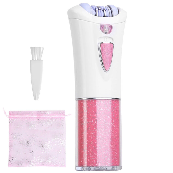 Portable Women's Smooth Glide Body Facial Hair Remover Epilator