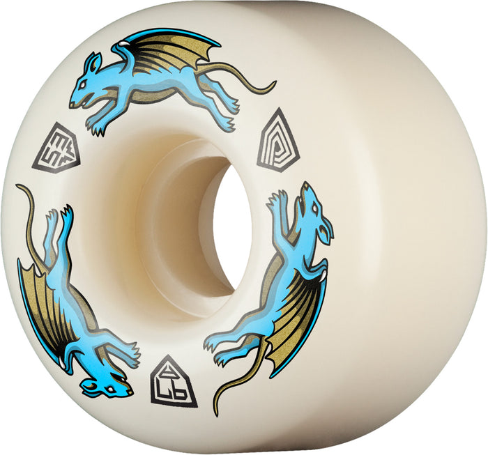 POWELL PERALTA NANO RAT AV4 ASYMMETRICAL WHEELS (53MM/97A)