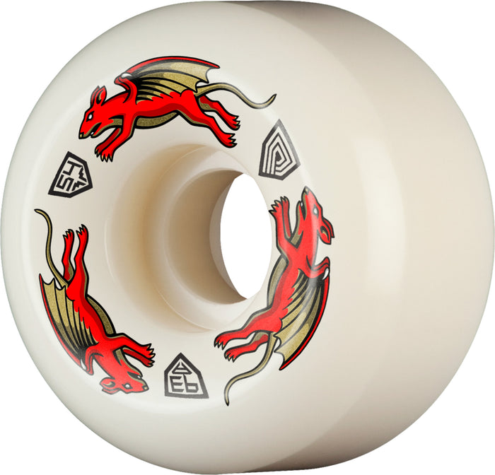 POWELL PERALTA NANO RAT AV6 ASYMMETRICAL WHEELS (54MM/93A)