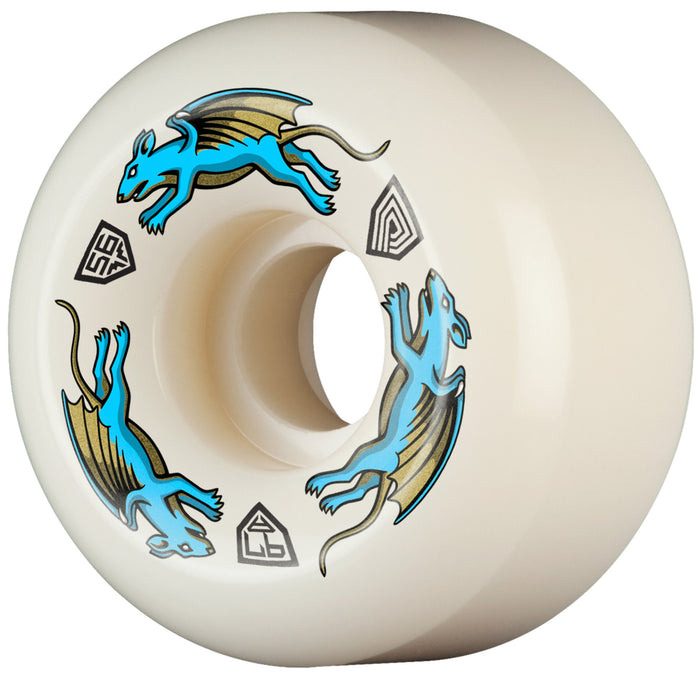 POWELL PERALTA NANO RAT AV6 ASYMMETRICAL WHEELS (56MM/97A)