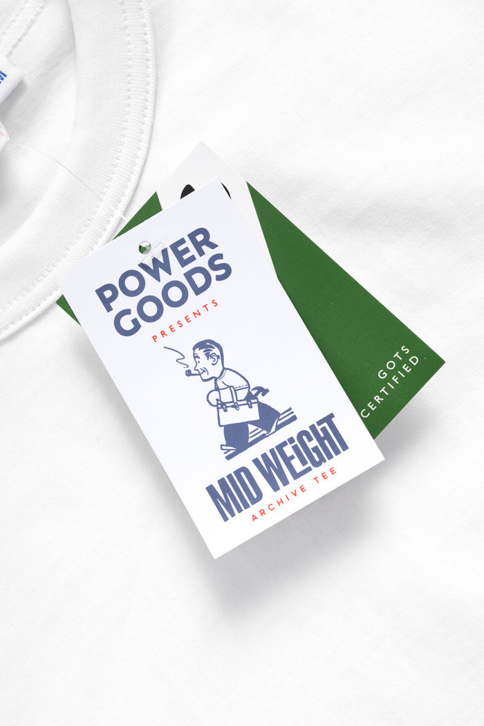 Power Goods - Archive T-Shirt - White