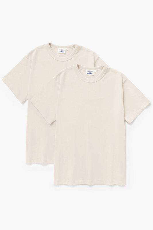 Power Goods - Archive T-Shirt Two Pack - Putty