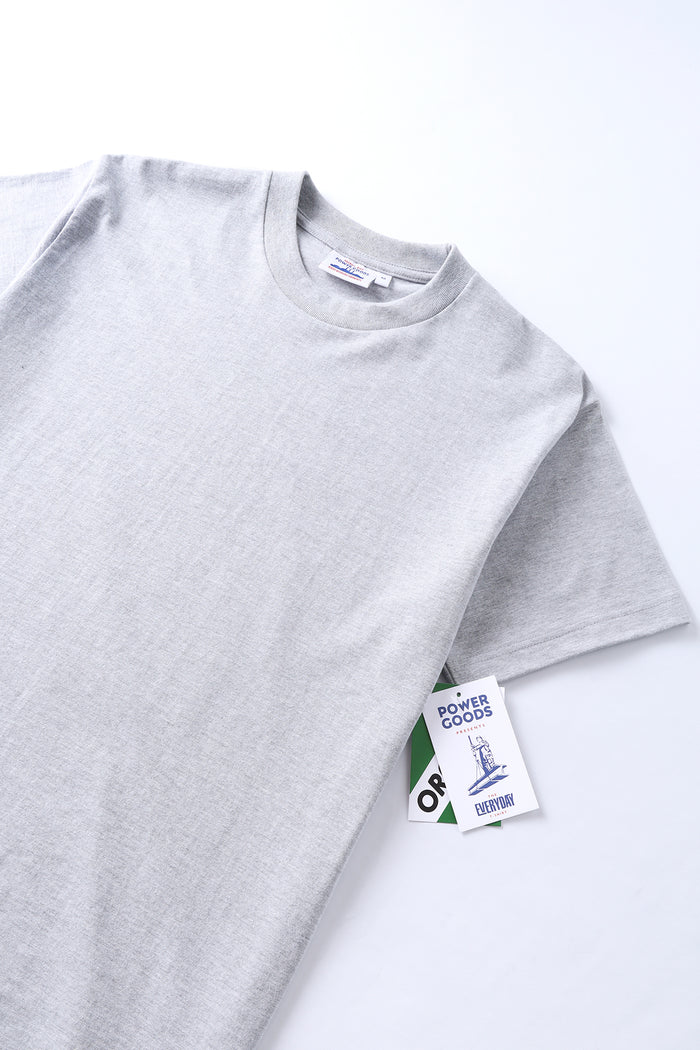 Power Goods - Everyday Tee - Heather Grey