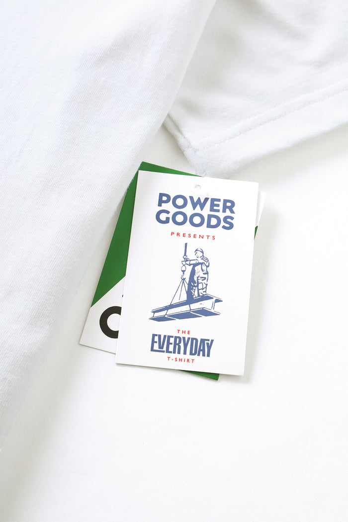 Power Goods - Everyday Tee - White