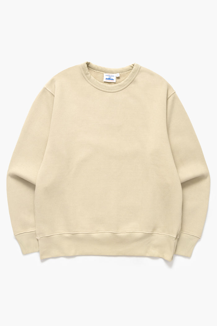 Power Goods - Loopback Crewneck - Bone