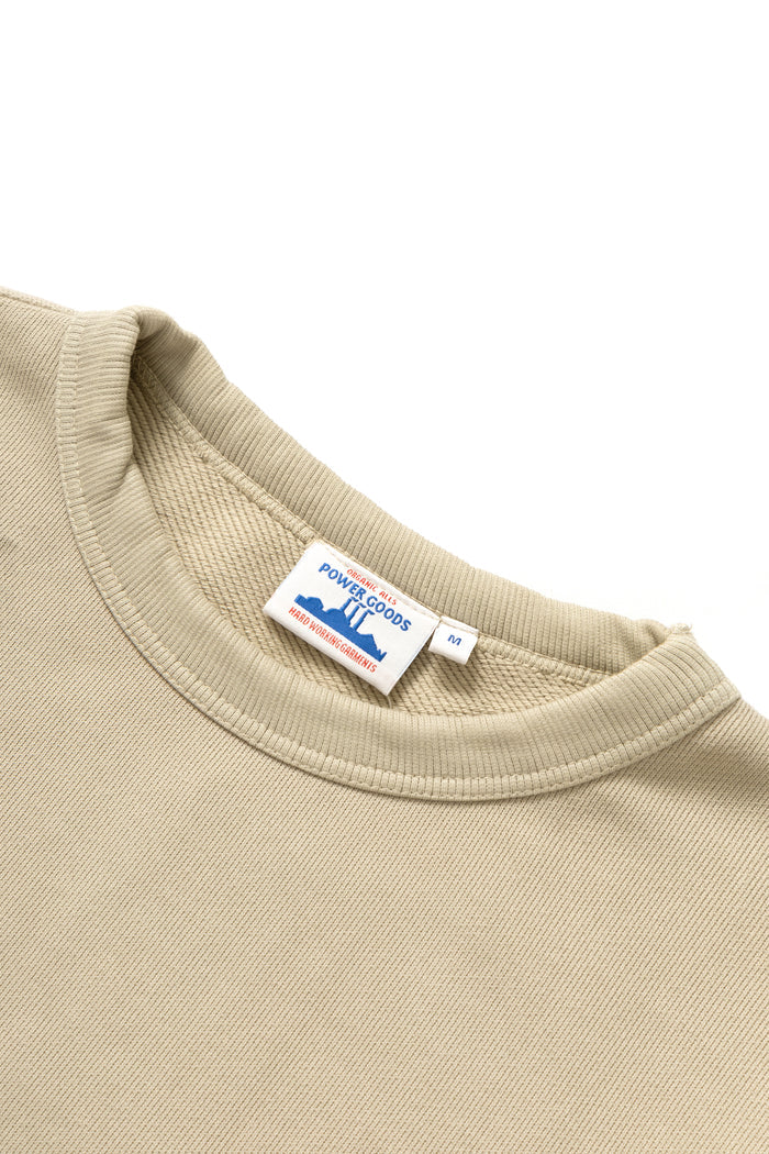 Power Goods - Loopback Crewneck - Bone
