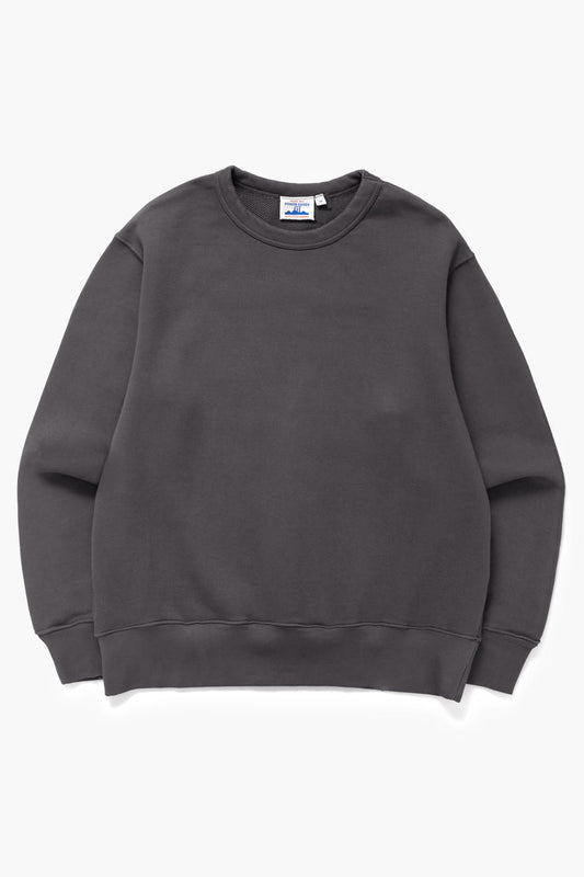 Power Goods - Loopback Crewneck - Washed Black