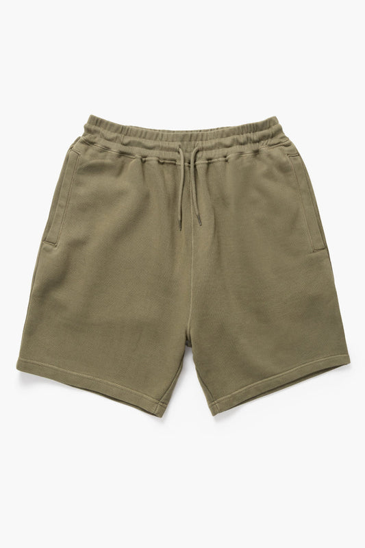 Power Goods - Loopback Sweat Shorts - Olive