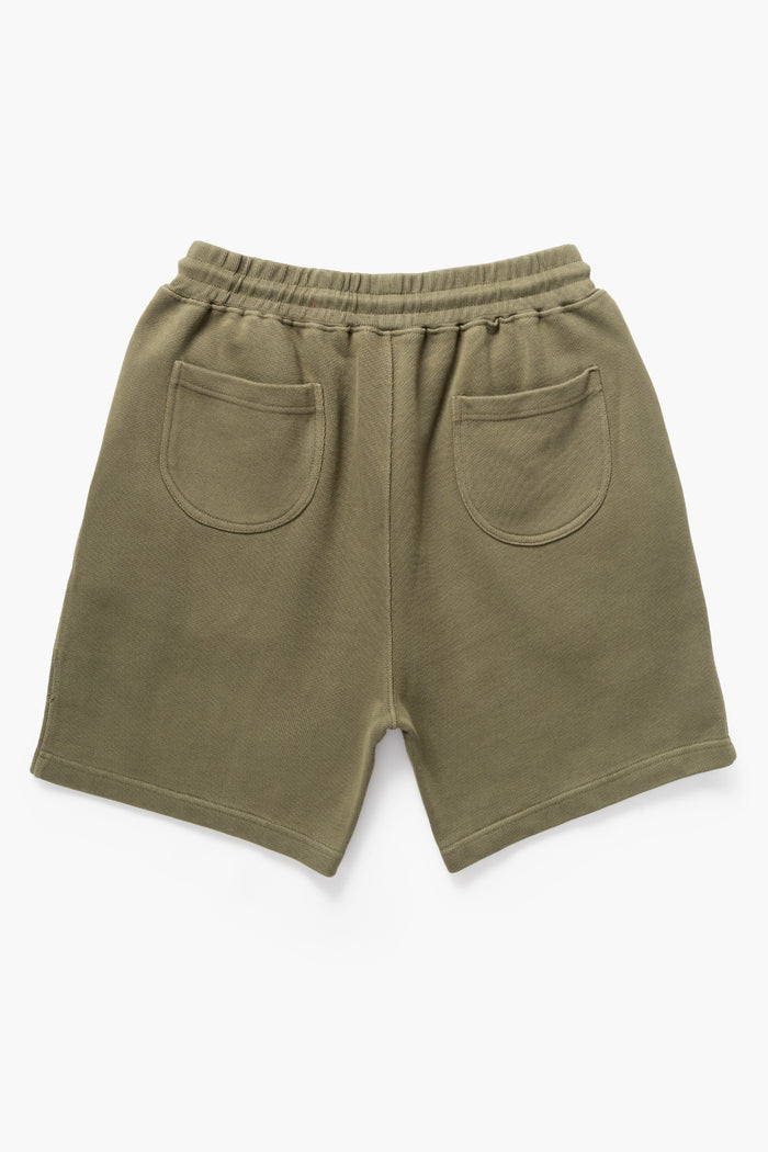Power Goods - Loopback Sweat Shorts - Olive