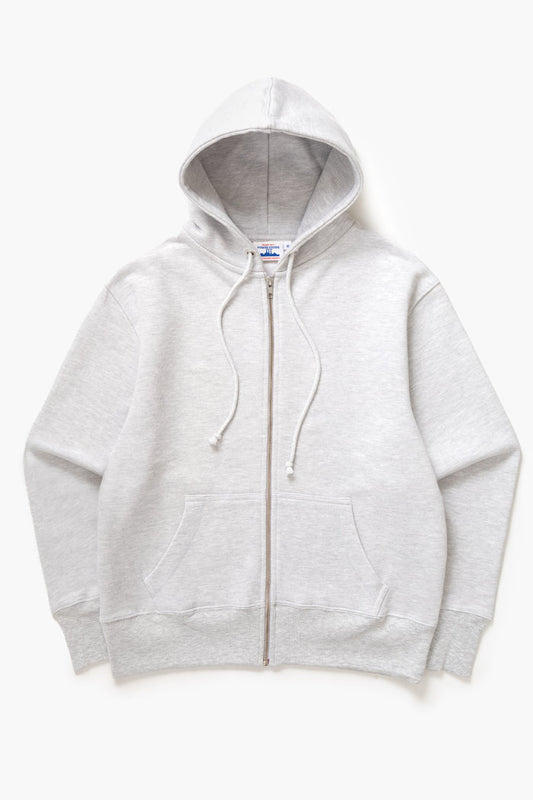 Power Goods - Loopback Zip Hoodie - Ash