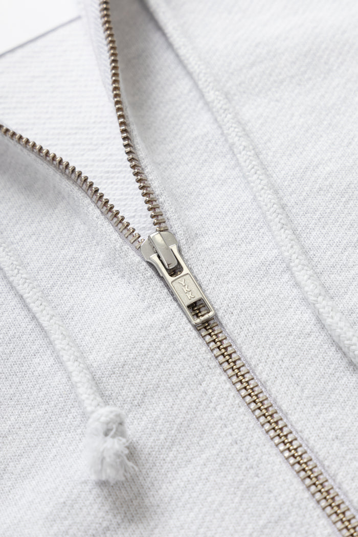 Power Goods - Loopback Zip Hoodie - Ash