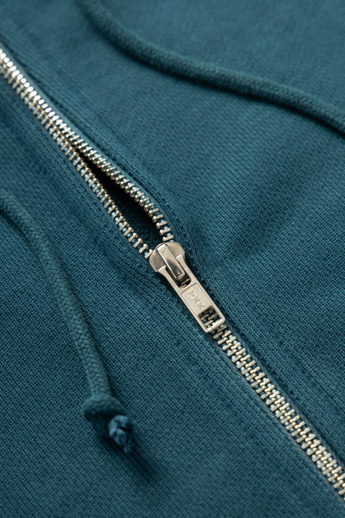Power Goods - Loopback Zip Hoodie - Harbour