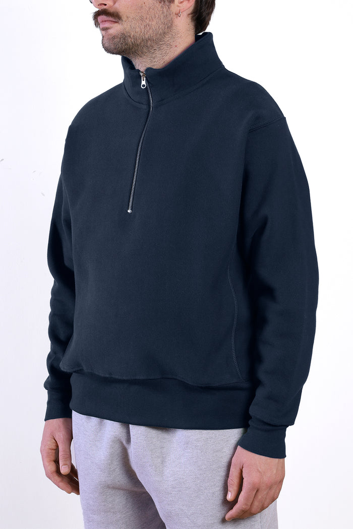 Power Goods - Super Weight Quarter Zip - Dark Navy
