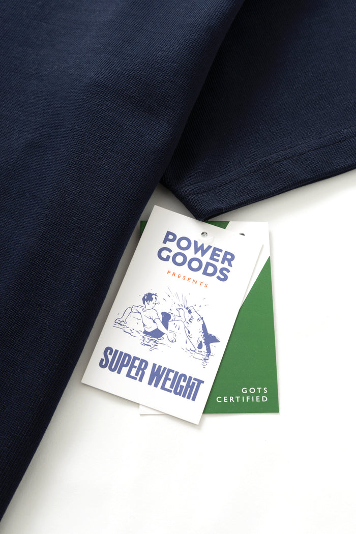 Power Goods - Super Weight T-Shirt - Dark Navy