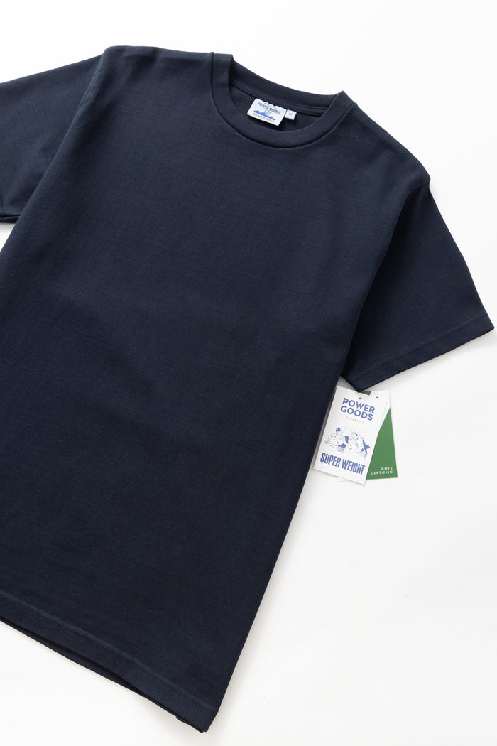 Power Goods - Super Weight T-Shirt - Dark Navy