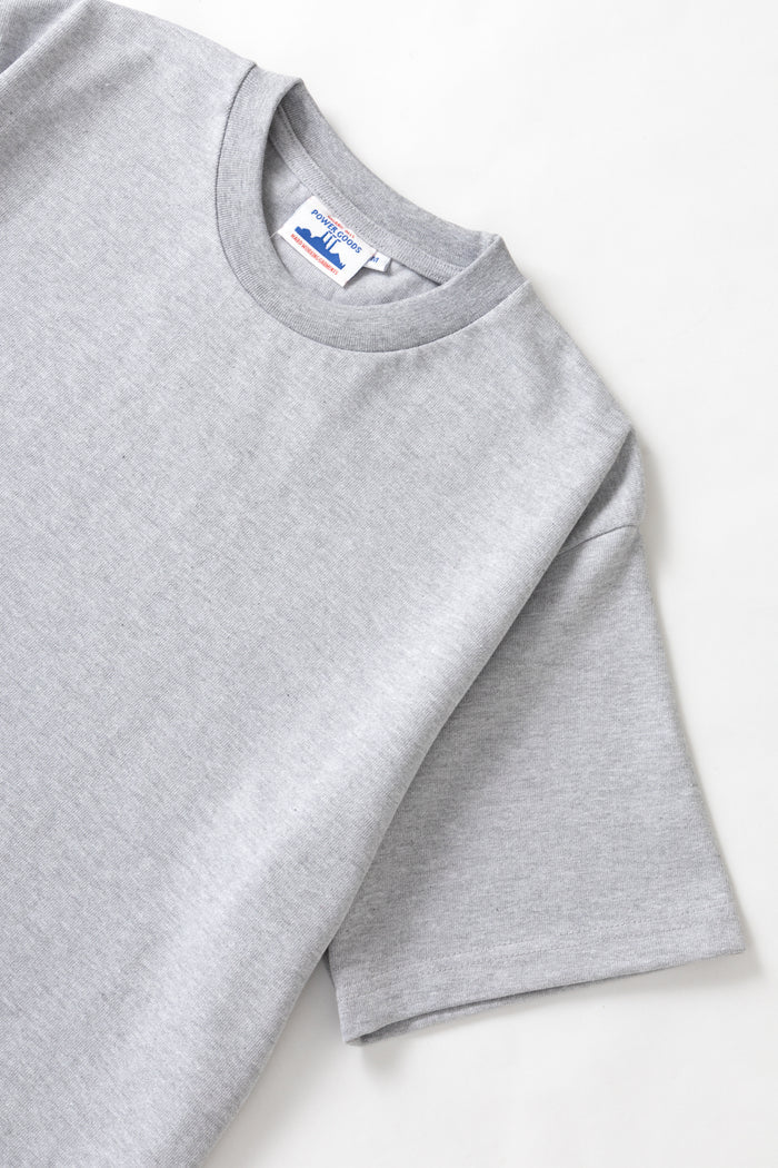 Power Goods - Super Weight T-Shirt - Heather Grey