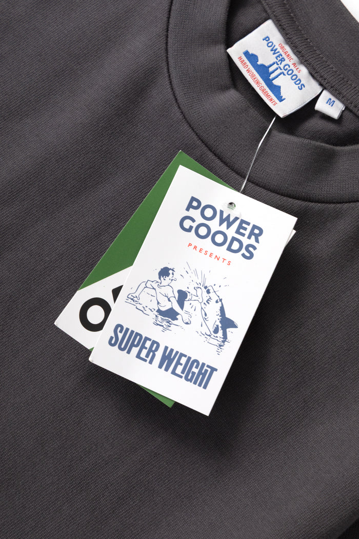 Power Goods - Super Weight T-Shirt - Washed Black