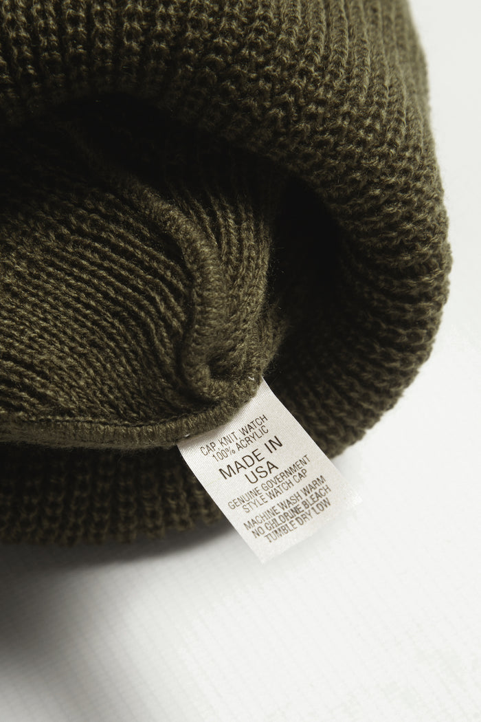 Power Goods - Watch Cap Beanie - Olive