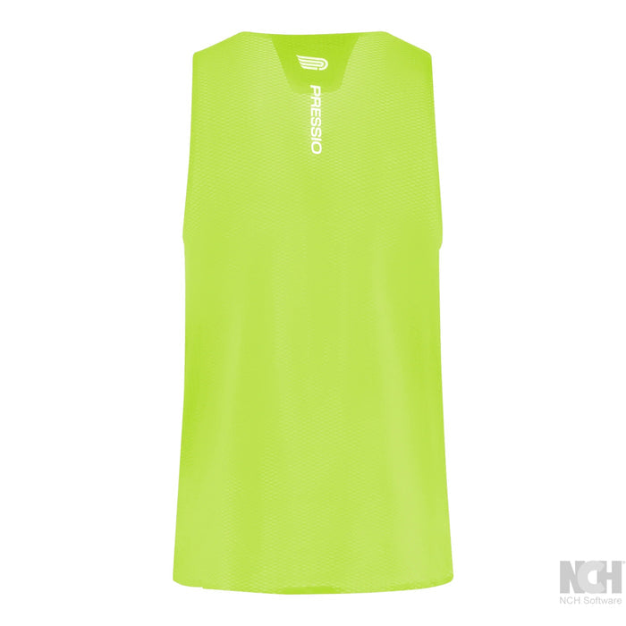 Pressio Men's Run Elite Singlet - VLT/SLV