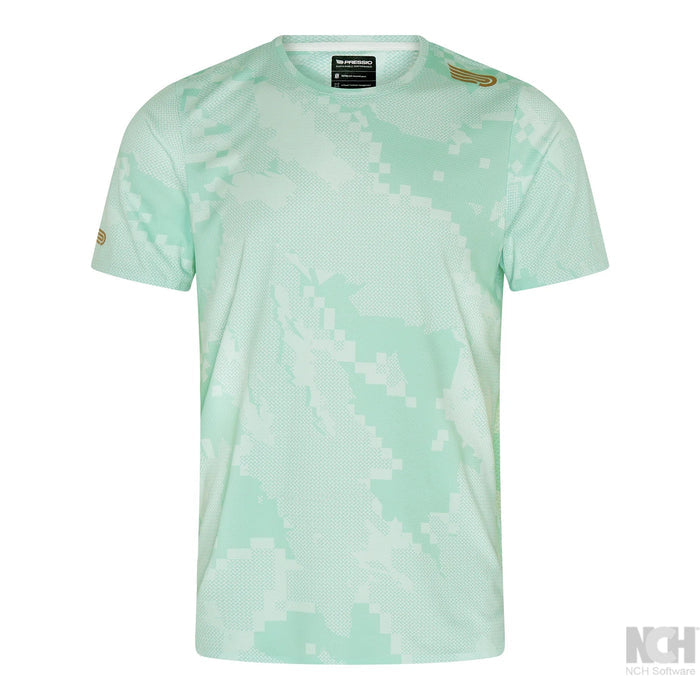 Pressio Men's Run Elite S/S Top - CAM/MNT