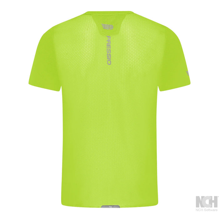 Pressio Men's Run Elite S/S Top - VLT/SLV