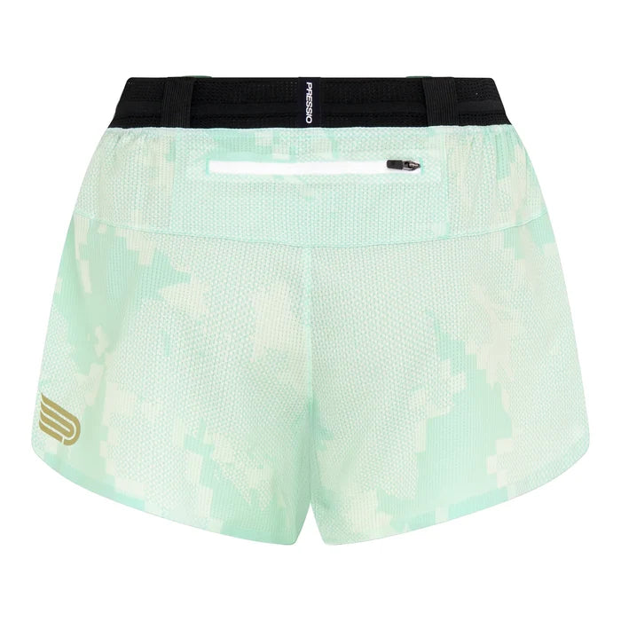 Pressio Women's Elite 3'' Short - CAM/MNT