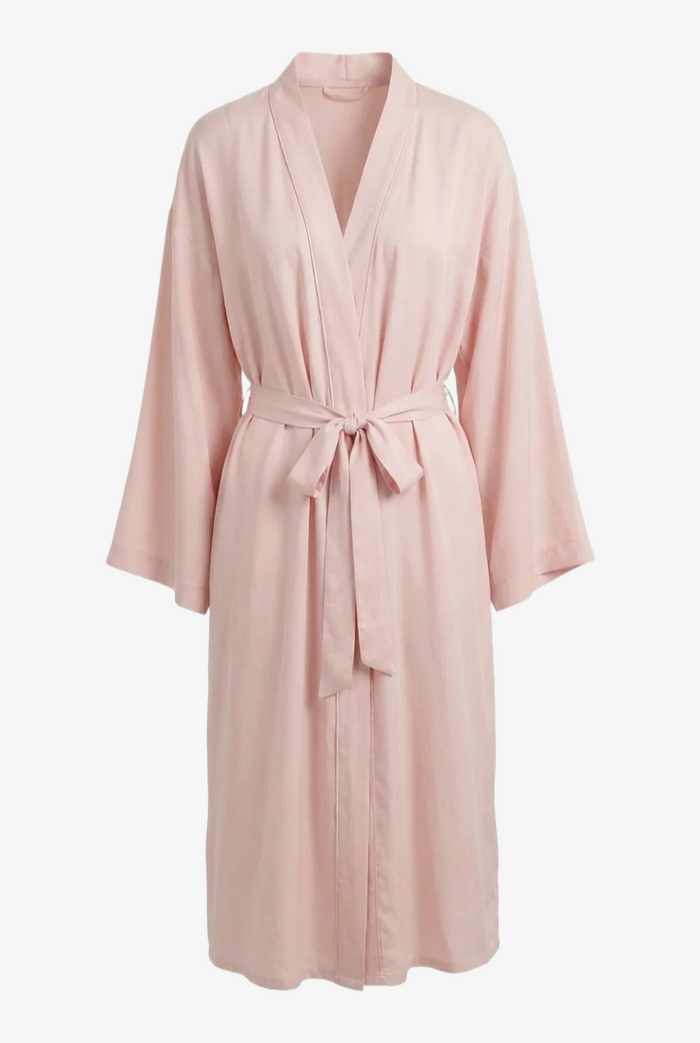 Printed Back Viscose Robe