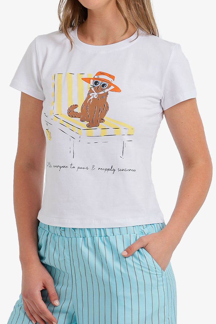 Printed Regular Pyjama Set