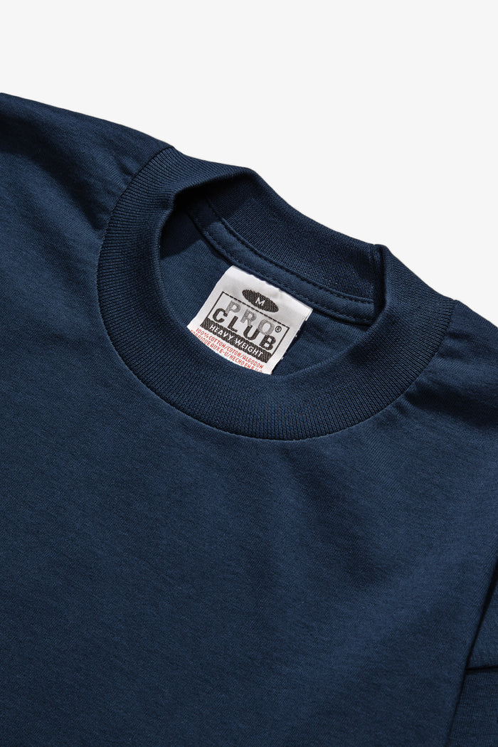 Pro Club - Heavyweight Long Sleeve T-Shirt - Navy