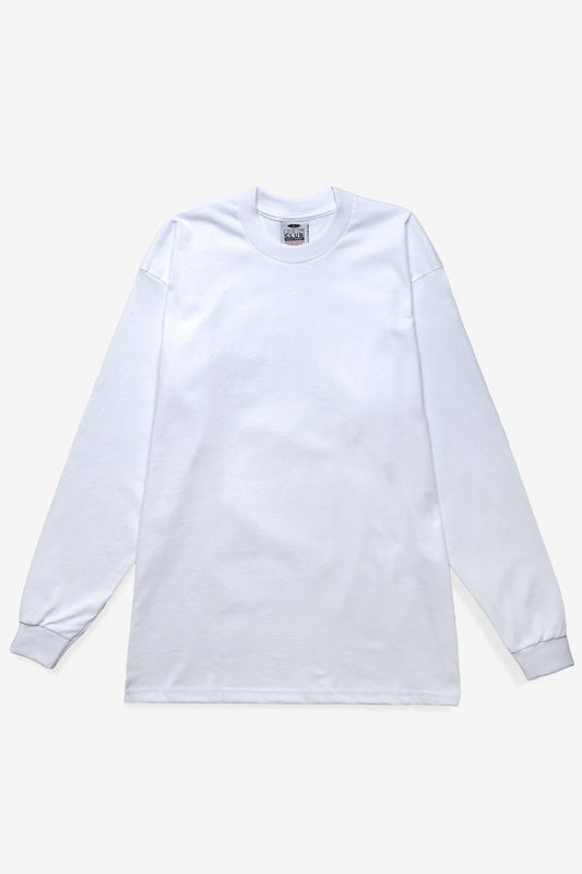 Pro Club - Heavyweight Long Sleeve T-Shirt - White