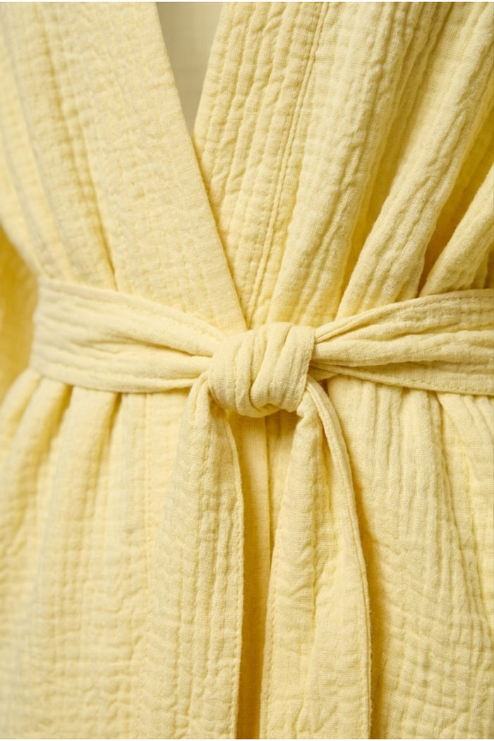 Puff-Sleeve Cardigan