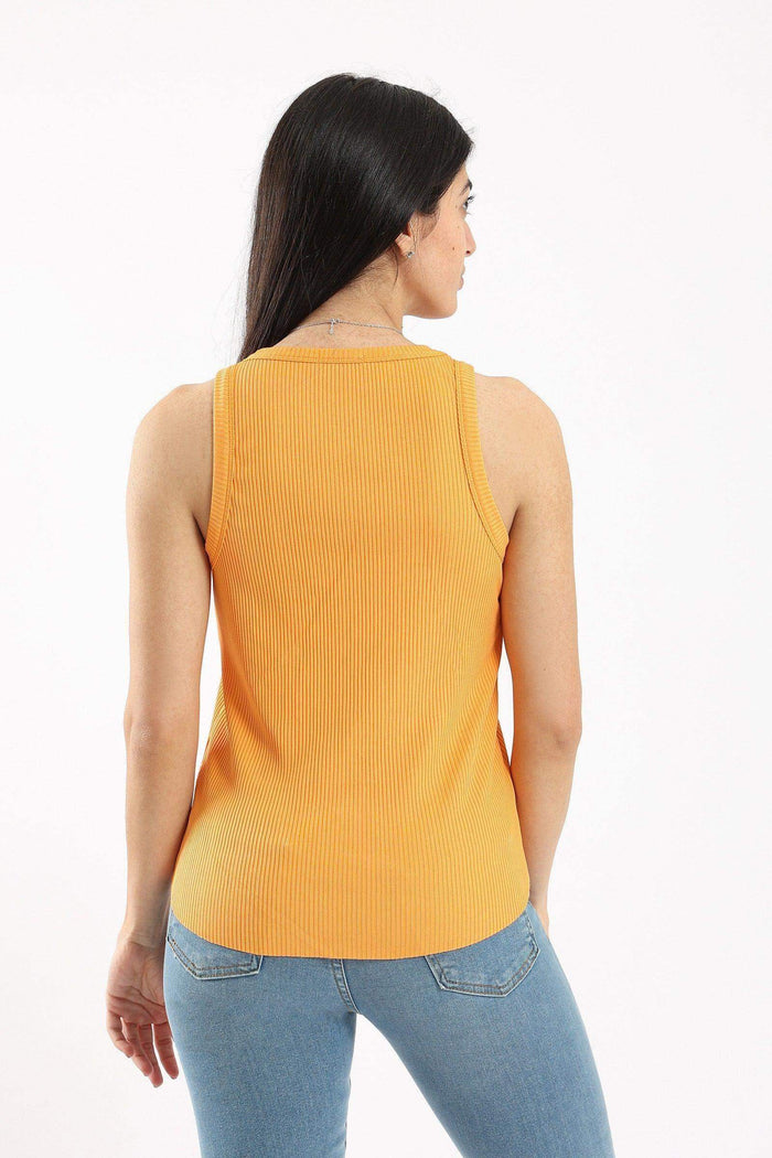 Racer Back Ribbed Top