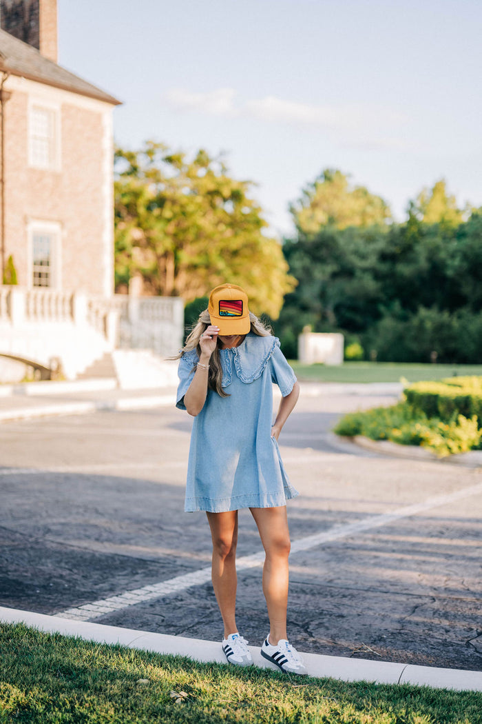 Rad Trucker Hat - Gold